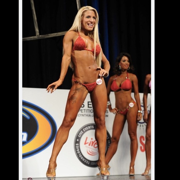 ❤️ NPC IFBB PRO CUT BIKINI WFBB COMPETITION INGRID ROMERO COMPETITION BIKINI S - Picture 8 of 16